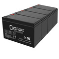 Mighty Max Battery 12V 8Ah Compatible Battery for APC SYBT5 UPS - 4 Pack ML8-12MP41614312